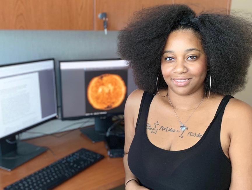 India Jackson received $8,510 from a GoFundMe campaign to help her attend a NASA internship in Houston, Texas.