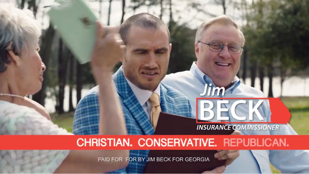 Georgia Insurance Commissioner Jim Beck was indicted by a grand jury on 38 counts. As a candidate, Beck ran on anti-corruption.