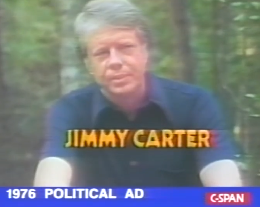 Jimmy Carter supported federal sunshine laws during his 1976 presidential campaign.