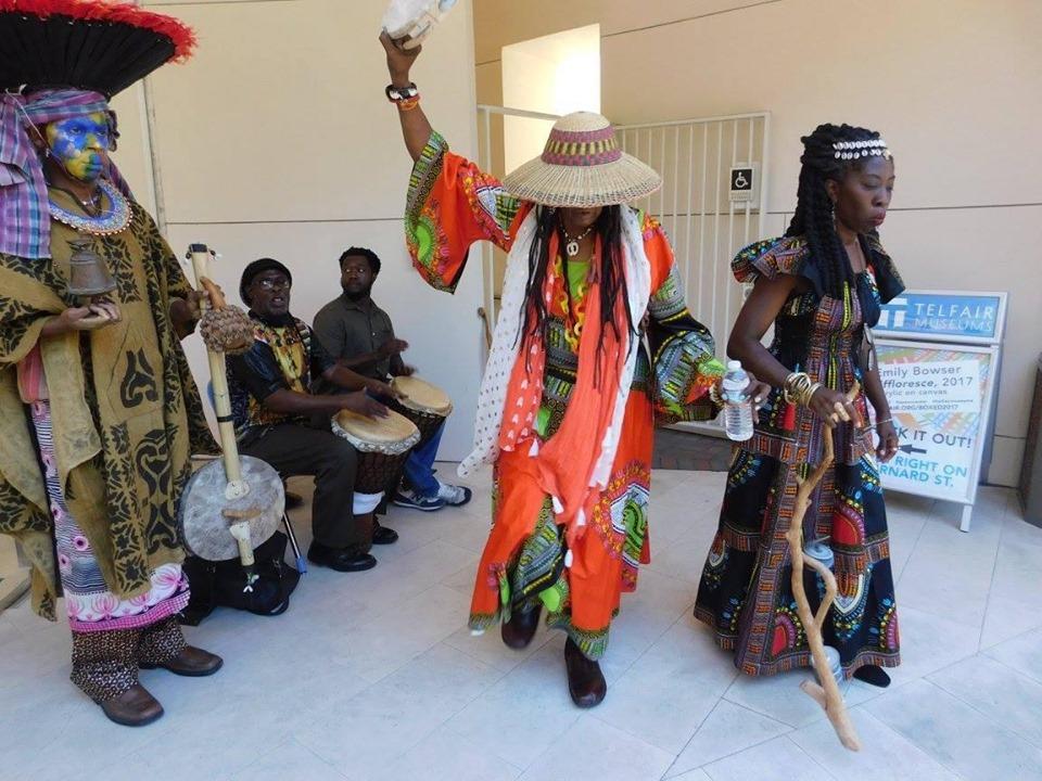 Savannah residents celebrate Juneteenth at Telfair Museums in 2017. 