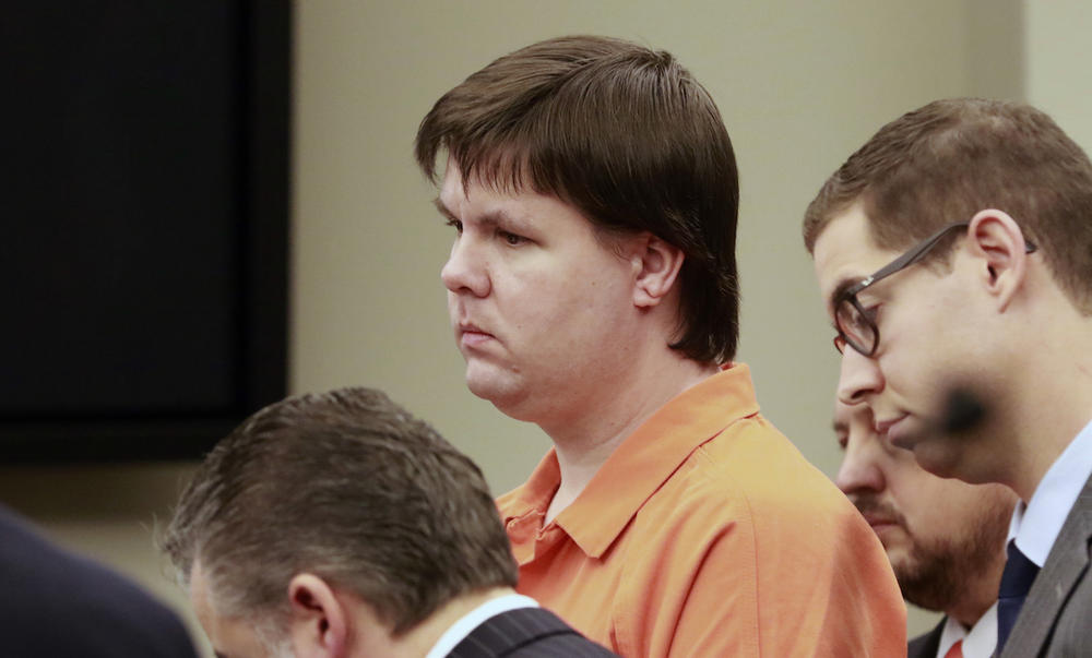 Justin Ross Harris appears in court for his sentencing in Marietta, Ga., Monday, Dec. 5, 2016.
