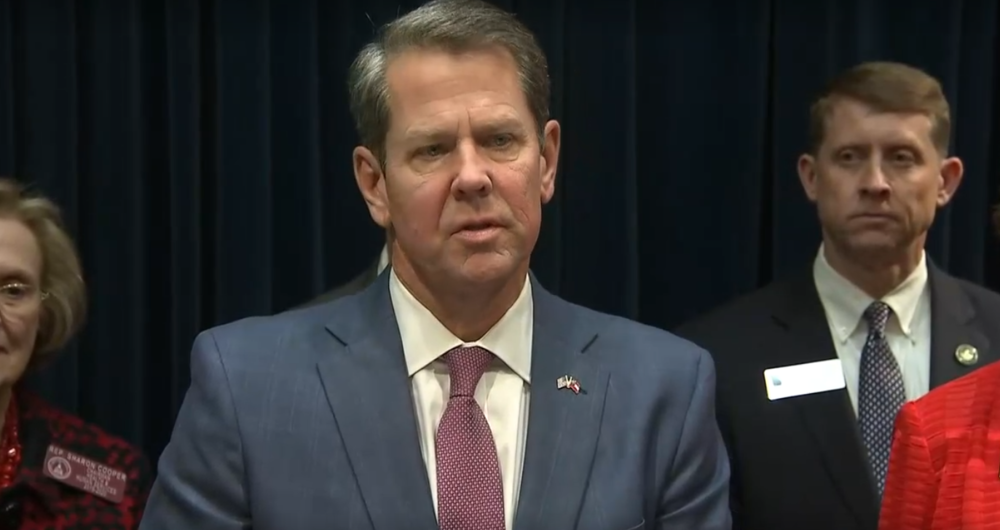 Gov. Brian Kemp updates residents on coronavirus Thursday, March 5, 2020.