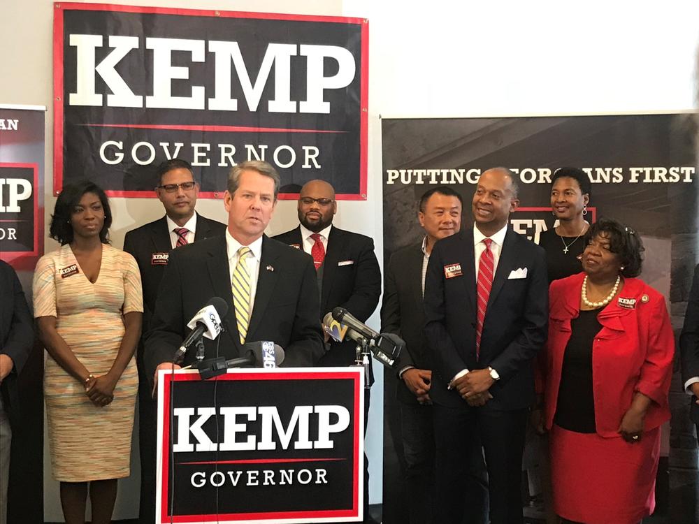 Republican Gubernatorial Candidate Brian Kemp talks about the coalition's goals