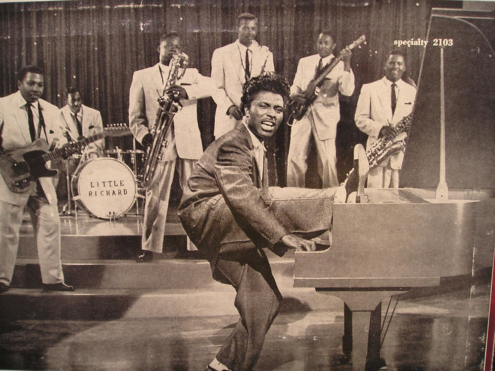 Two Macon music legends: Alan Walden with Little Richard. "He was the one who influenced us the most to go into music," Walden said of the late Little Richard.