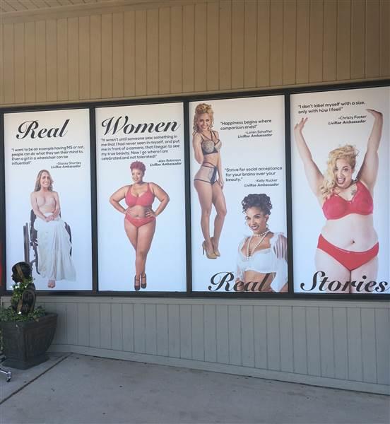 LiviRae Lingerie's latest ad campaign features women of all shapes and sizes.