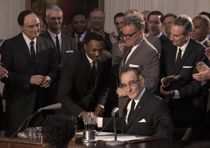 Bradley Whitford, Anthony Mackie plays Martin Luther King, Jr. & Bryan Cranston portrays President Lyndon B. Johnson in HBO's 