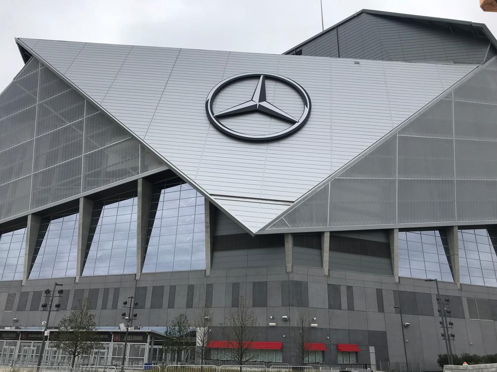 Mercedes-Benz Stadium is where Super Bowl 53 will be played.