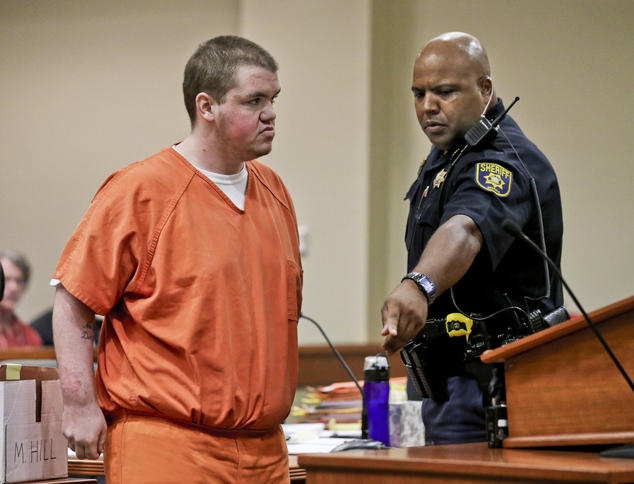Michael Brandon Hill stands trial after an attempted school shooting in DeKalb in 2013