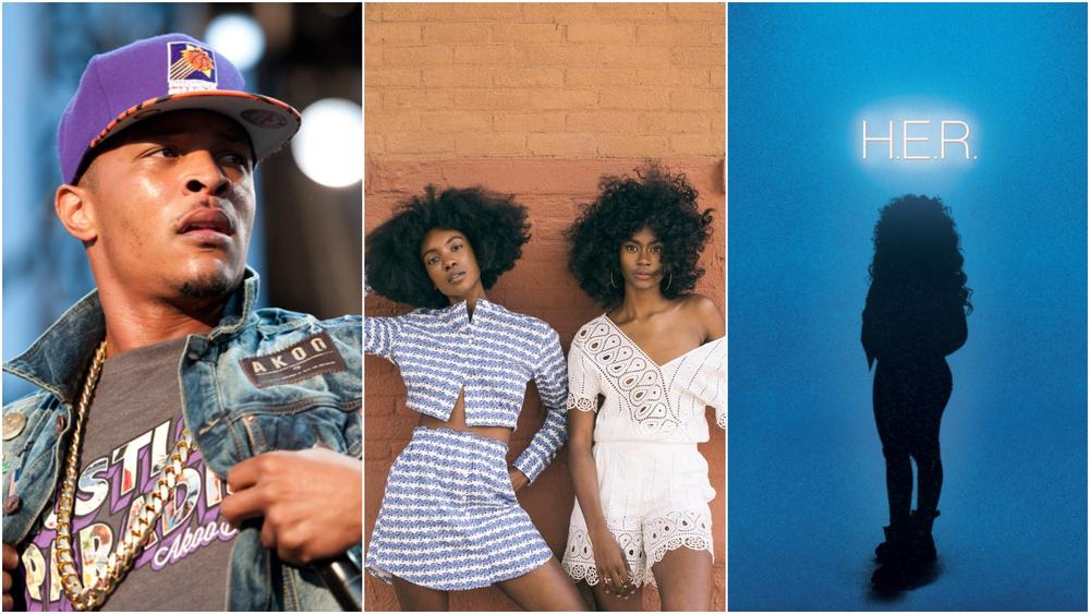 This weekend's ONE Musicfest will feature a number of high-profile artists, including T.I., St. Beauty  and H.E.R (left to right)