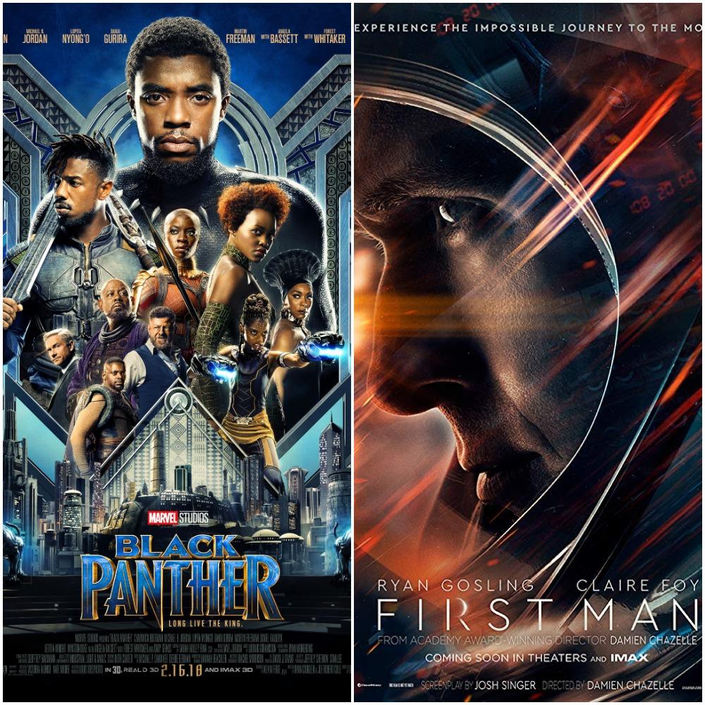 Black Panther and First Man, which were both filmed in Atlanta, will look to bring home awards during the 2019 Oscars on Sunday