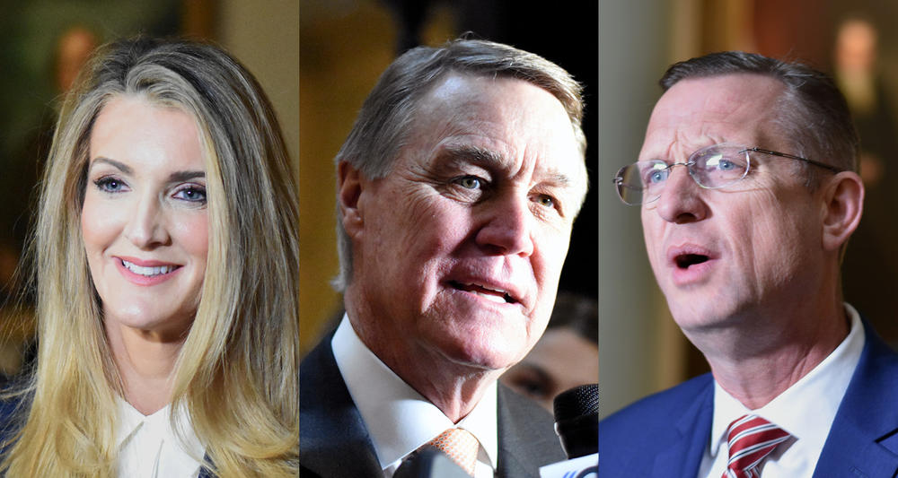 Sen. Kelly Loeffler, Sen. David Perdue and Rep. Doug Collins qualified to run for U.S. Senate Monday, March 2, 2020.