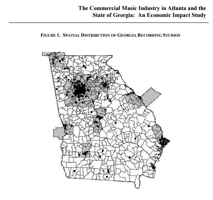 The Commercial Music Industry in Atlanta and the State of Georgia: An Economic Impact Study, 2003