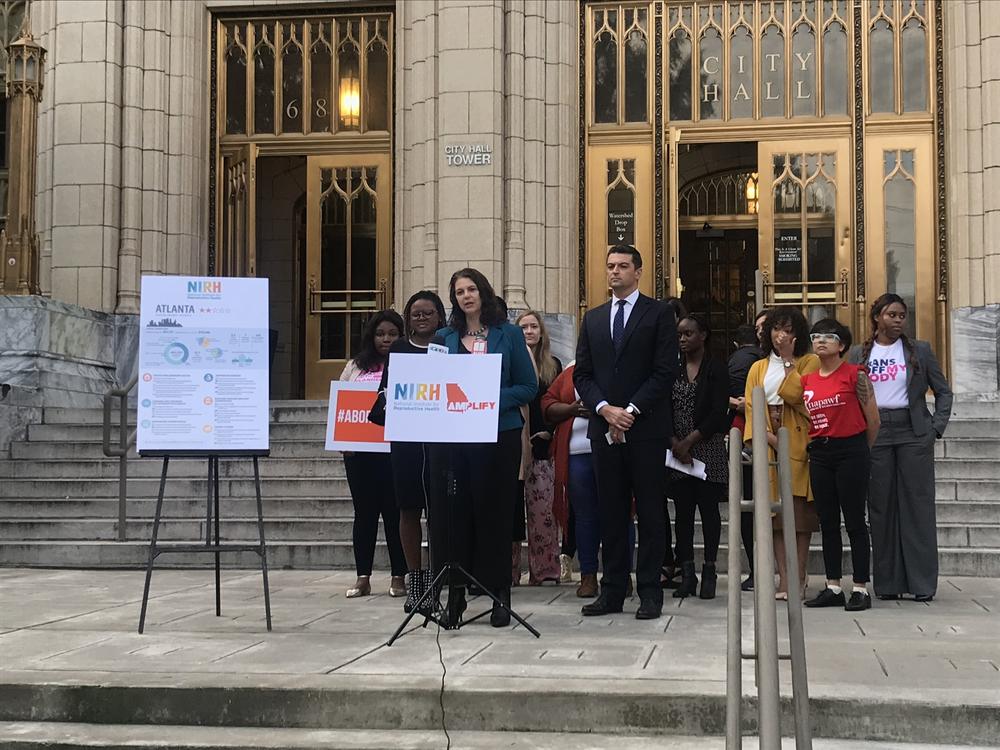 Atlanta received a two-star rating on a national reproductive health scorecard released Monday. 