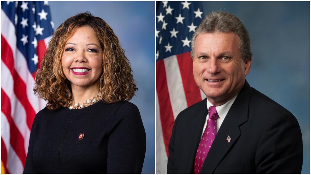 Democratic Rep. Lucy McBath, D-Marietta, was elected in 2016. Republican Rep. Earl 'Buddy' Carter, R-Pooler, was elected in 2014.