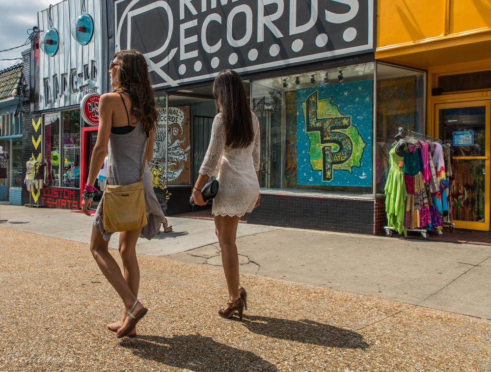 Little Five Points in Atlanta is home to a number of retail stores.