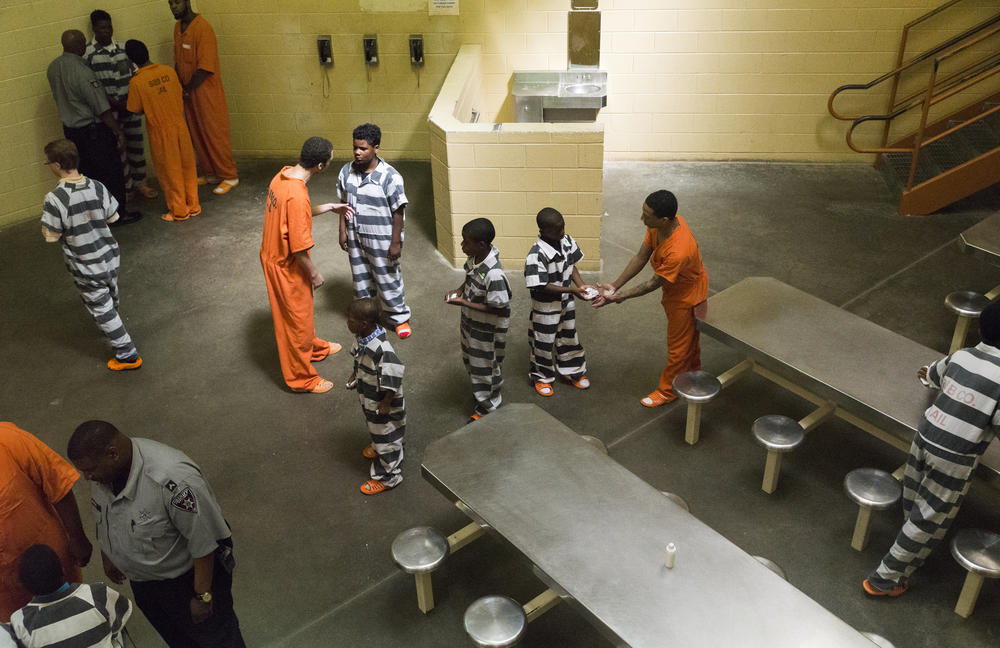 Bibb County Law Enforcement Center inmates with children enrolled in the Bibb County Sheriff's Office 