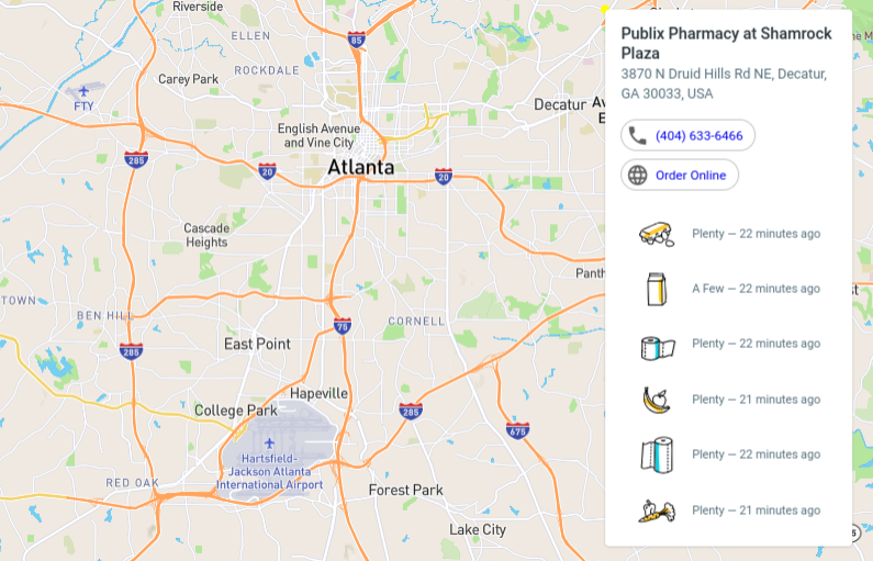 CEO Mark Sussman said his app 'OurStreets', initially created to improve road safety, is now able to help people find toilet paper and other household essentials via crowdsourcing.