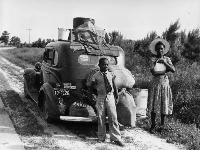An African-American family leaves Florida for the North during the Great Depression.