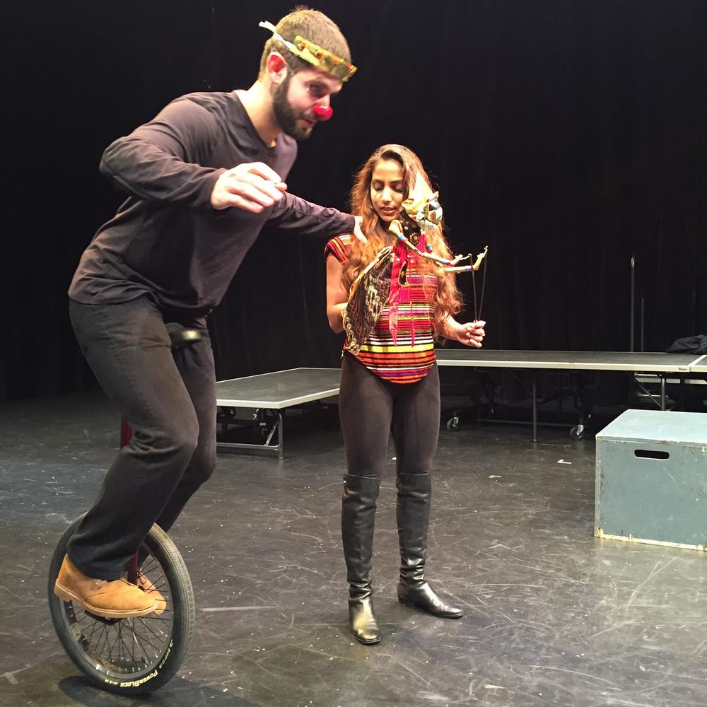 Emory University students perform comedic routines inspired by the works of William Shakespeare.