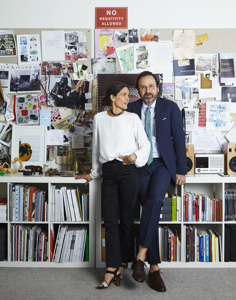 Ann and Sid Masbhurn in their Atlanta office