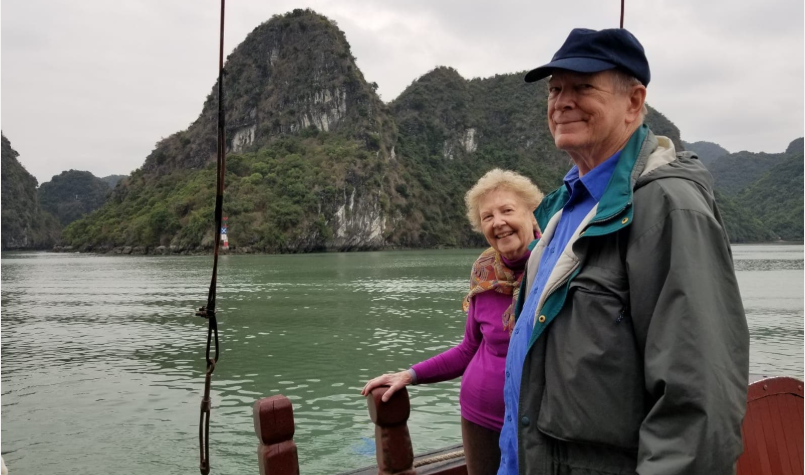 Renee and Clyde Smith in Vietnam