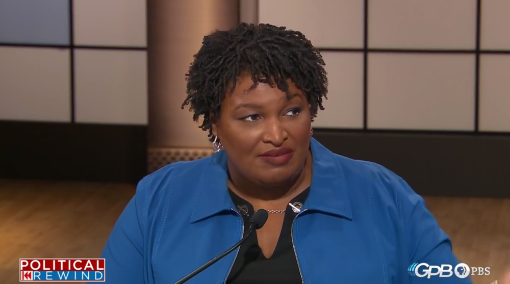 Democratic candidate for governor Stacey Abrams.
