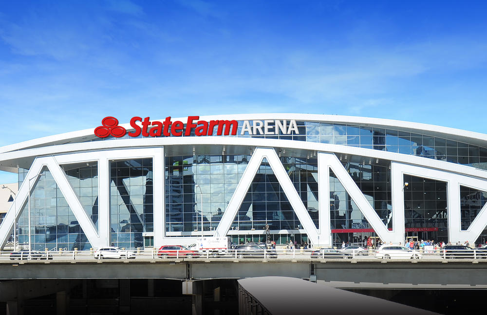 Atlanta S Philips Arena Renamed State Farm Arena Georgia Public Broadcasting