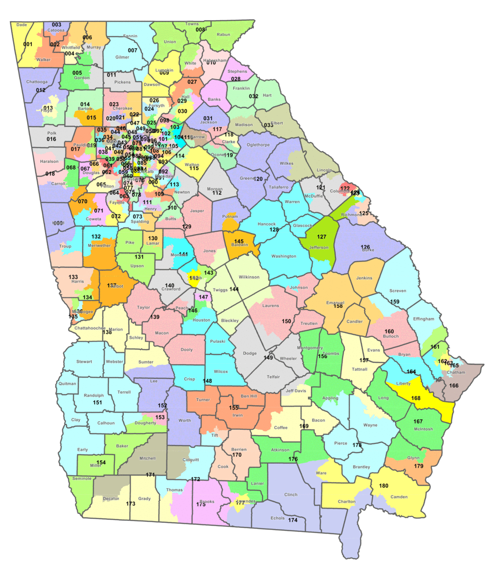 Georgia State House Districts