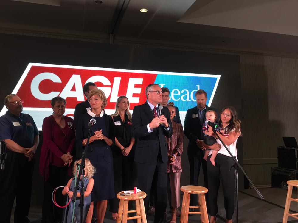 Lt. Gov. Casey Cagle concedes the runoff race for Republican governor candidate in the November election. 