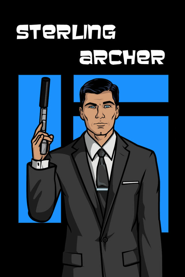 H. Jon Benjamin provides the voice for super spy Sterling Archer in the FX series, 