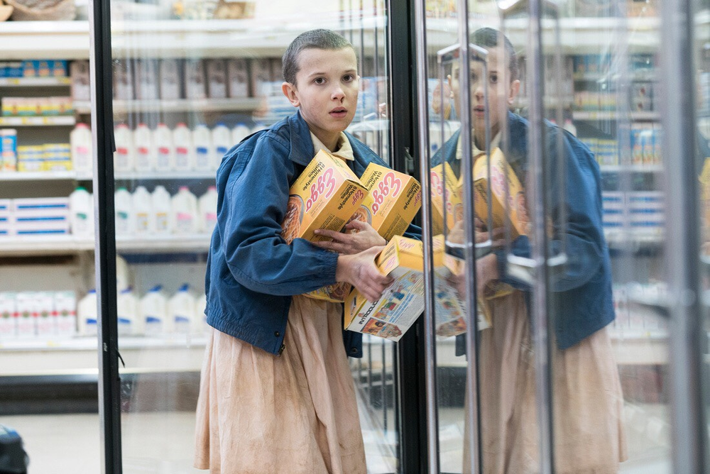 Millie Bobby Brown, who plays Eleven on 