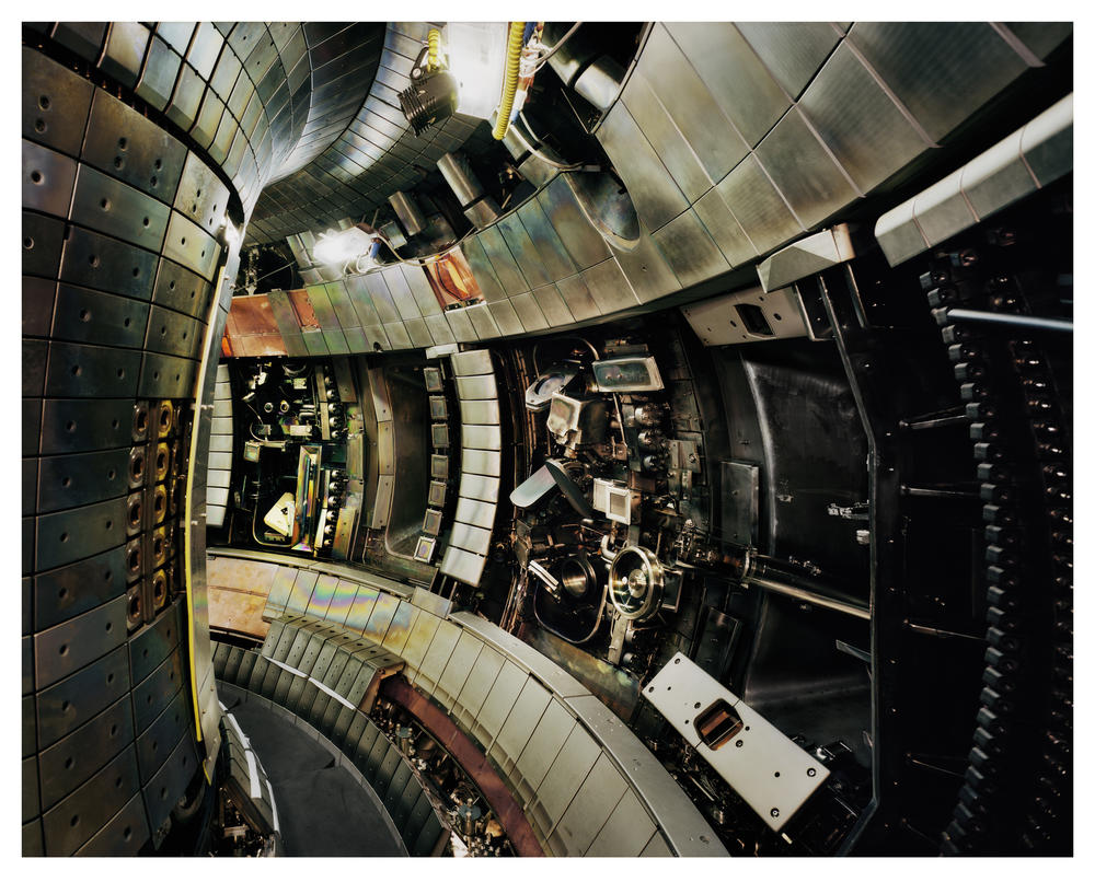 Thomas Struth (German, born 1954), Tokamak Asdex Upgrade Interior 2, Max Planck IPP, Garching, 2009, chromogenic print, 55.7 x 69.3 inches.