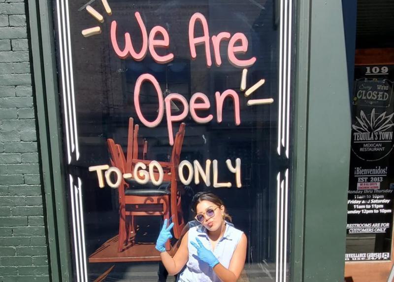 Tequila's Town is one of many downtown Savannah restaurants staying open for to-go only even as the state allows dining rooms to reopen.