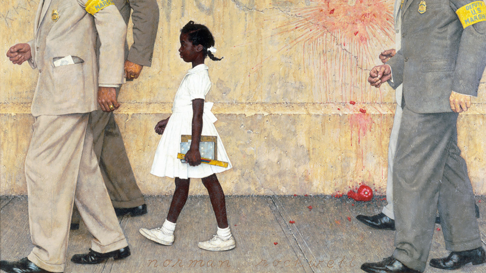 The 1964 Norman Rockwell painting 