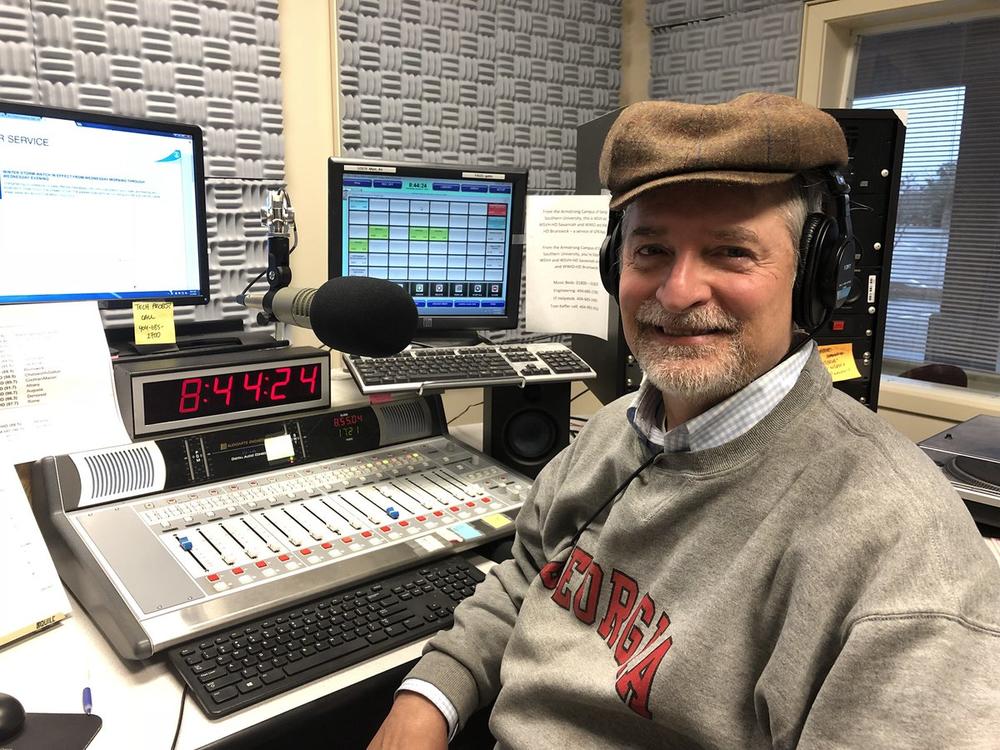 Tom Barton at the GPB Studio in Savannah. 