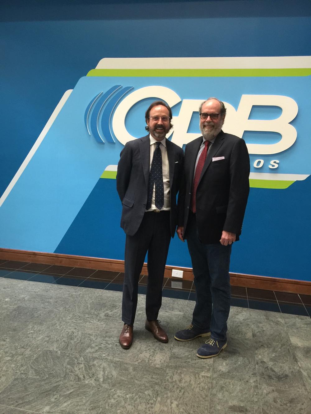 Sid Mashburn and Bill Nigut