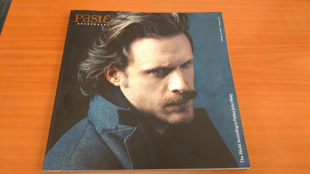 The first issue of Paste Quarterly features singer Father John Misty on the cover. It's the magazine's first print issue in seven years.