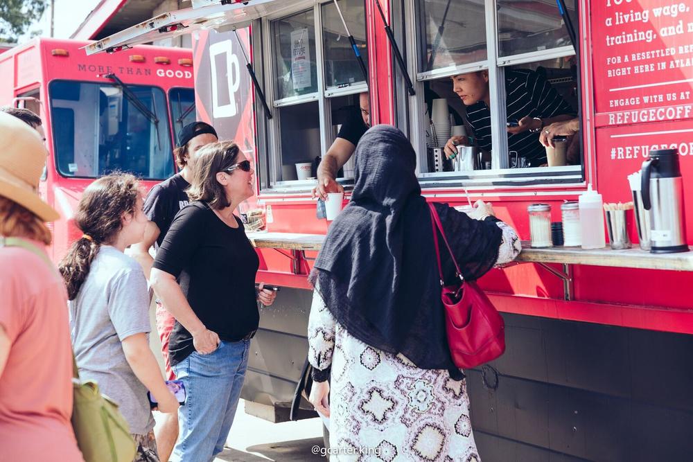 Refuge Coffee began as a single food truck in Clarkston, and has grown into a full-fledged coffee shop in the years since.