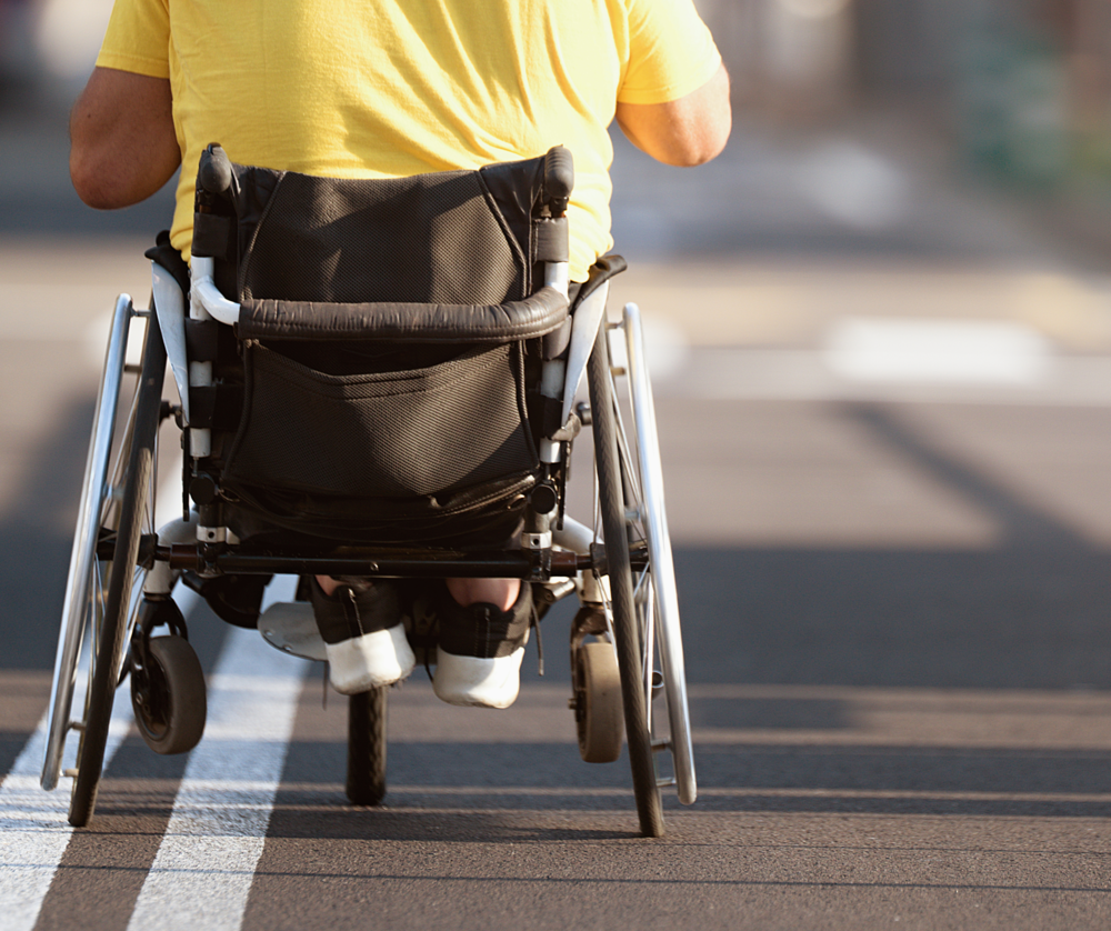 A Georgia man on a long trip across southern Georgia has set aside most of October so he can make the journey by wheelchair.