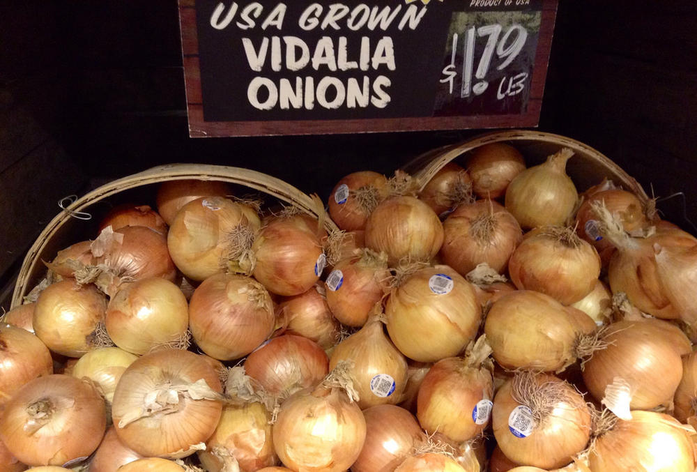 Vidalia onion season is upon us. The sweet onions hit shelves Friday.