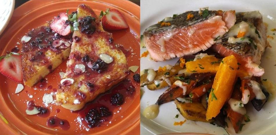 Two dishes with marijuana that were made by Atlanta chef 