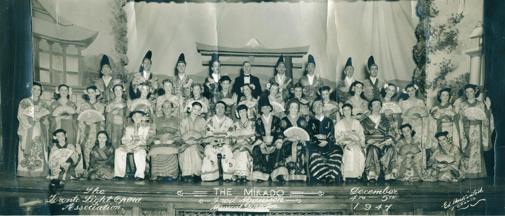 Cast of the Toronto Light Opera Association production of 