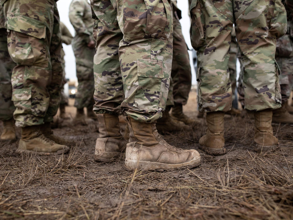 The Pentagon will take immediate steps to begin addressing discrimination in the armed forces, U.S. Defense Secretary Mark Esper said Wednesday. U.S. Army troops are seen here in Texas along the U.S.-Mexico border in November 2018.