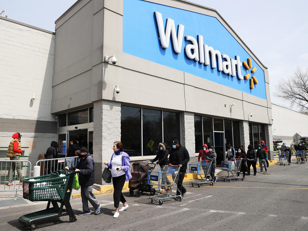 Walmart and Sam's Club will begin requiring shoppers to wear masks inside their stores on Monday.