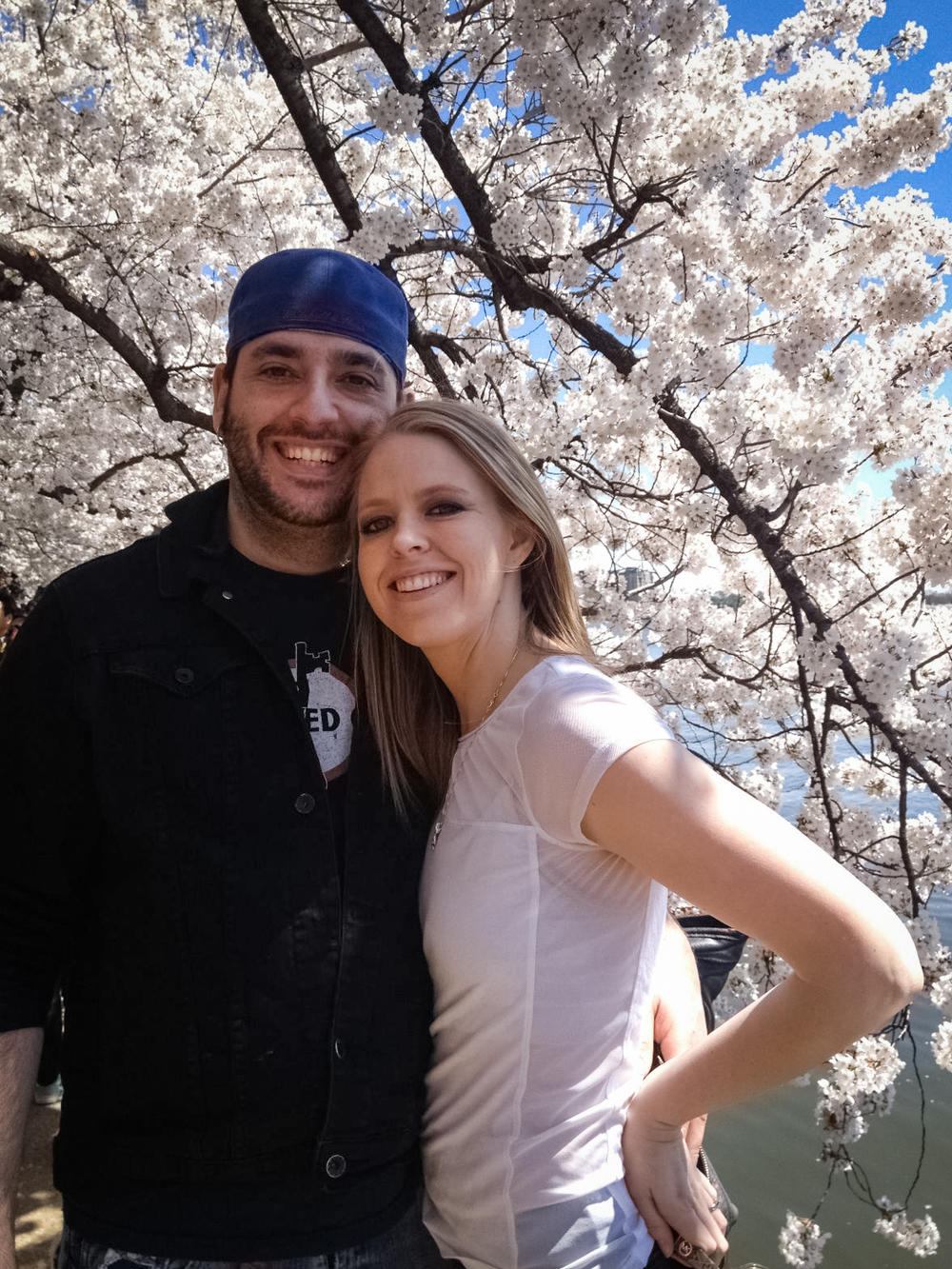 Carissa Helmer and her husband, Timothy, had been trying to get pregnant for months when COVID-19 first spiked in the Washington, D.C., area where they live. Helmer says she's found a few things convenient about being pregnant now: being able to work from home, getting more sleep, and not having to deal with morning sickness on the subway.