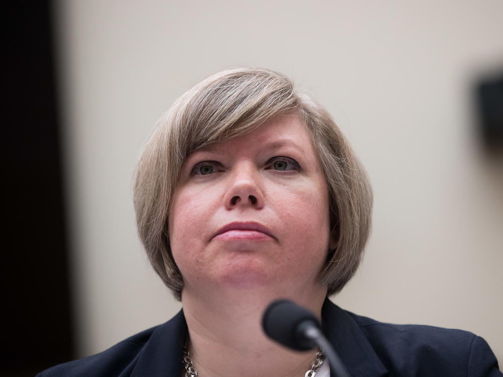 A U.S. Government Accountability Office report finds congressionally approved emergency humanitarian funds, meant to benefit asylum-seekers apprehended along the border with Mexico, instead was spent on things from dirt bikes to security camera systems. GAO Homeland Security and Justice Director Rebecca Gambler, shown here in 2017, oversaw the agency's investigation.