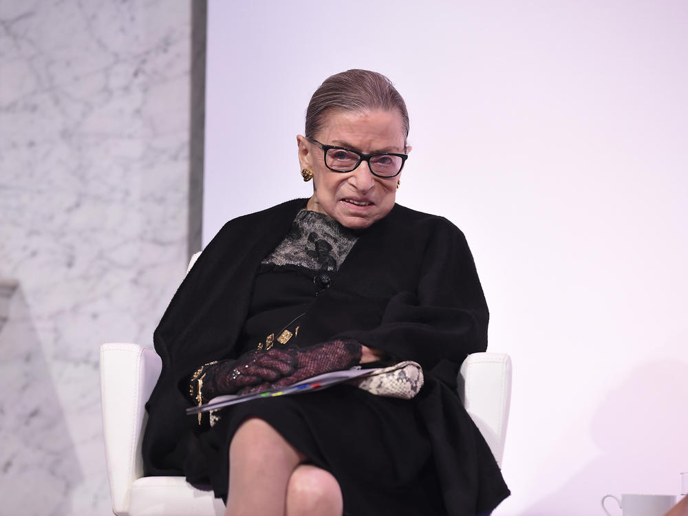 Supreme Court Justice Ruth Bader Ginsburg, pictured on Feb. 19, revealed Friday that she began undergoing chemotherapy in May for a new cancer diagnosis.