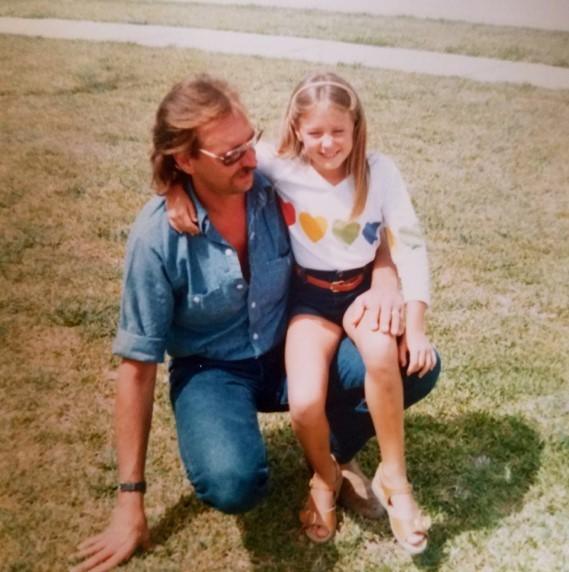 Willem van Spronsen with his daughter, Ariel. 