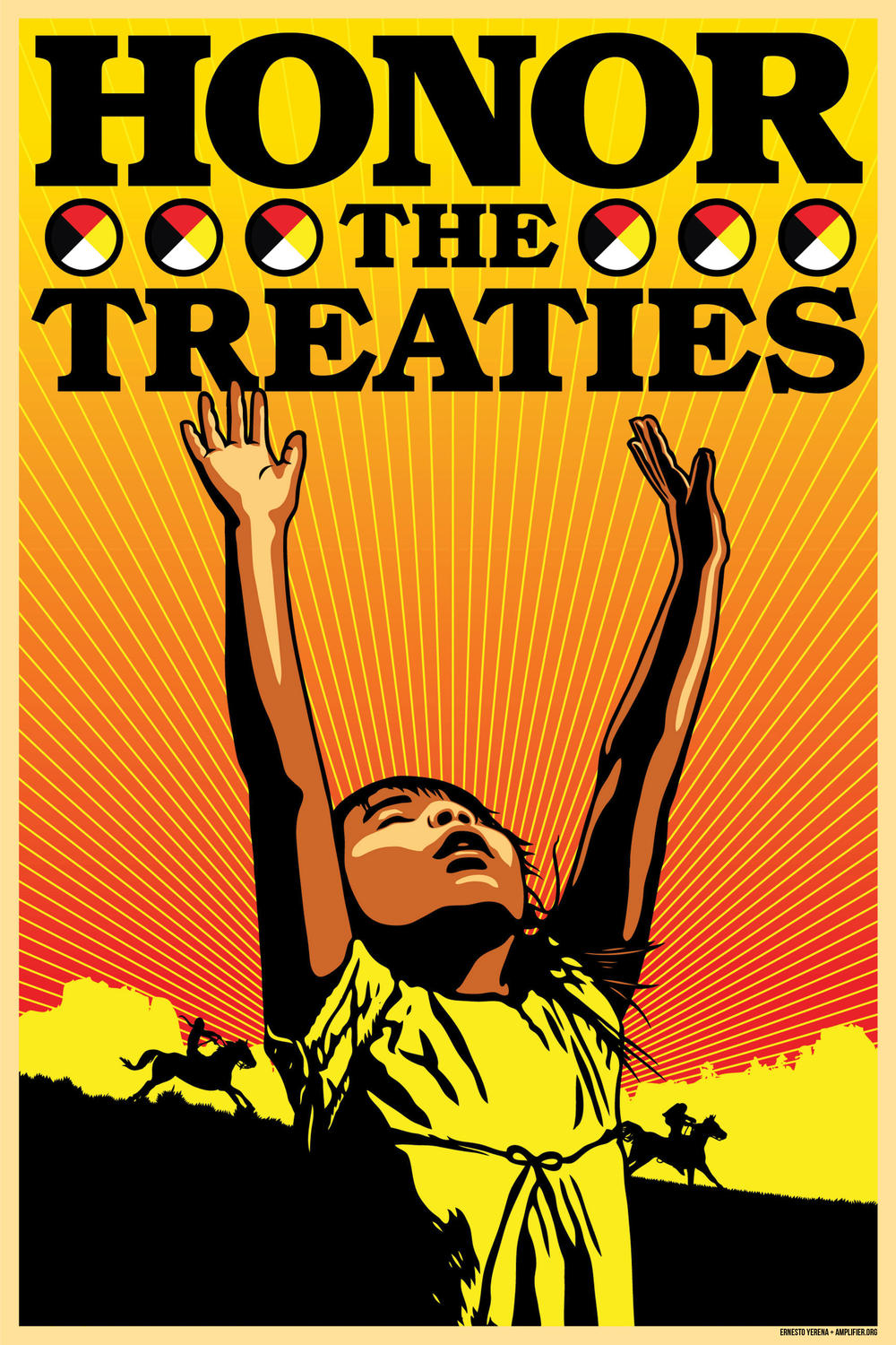 Honor the Treaties by Ernesto Yerena