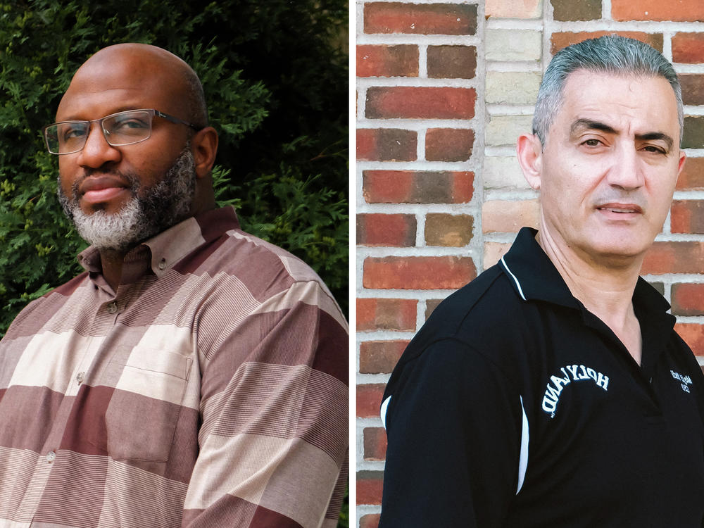 Makram El-Amin (left) and Majdi Wadi (right)